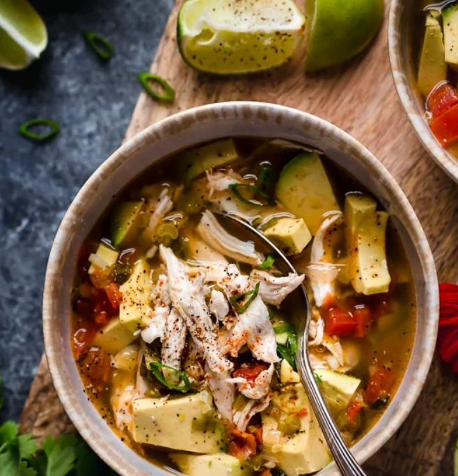 Chicken Avocado Soup