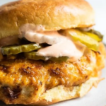 Crispy Air Fryer Chicken Sandwich