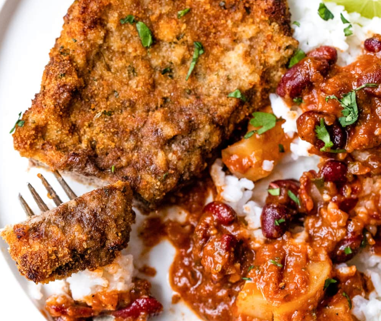 Crispy Air Fryer Breaded Cubed Steak