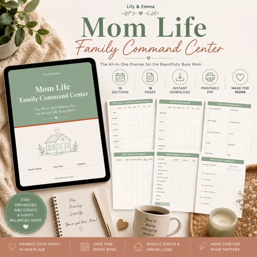 Mom Life Family Command Center